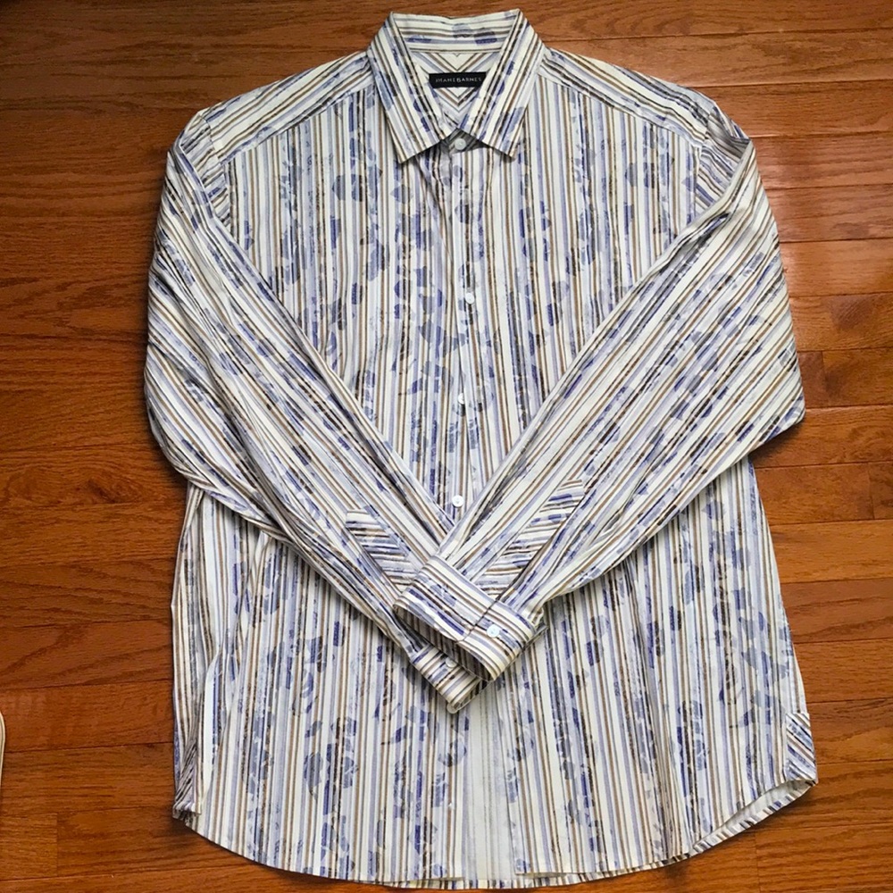 Button Down Patterned Shirt - image 1